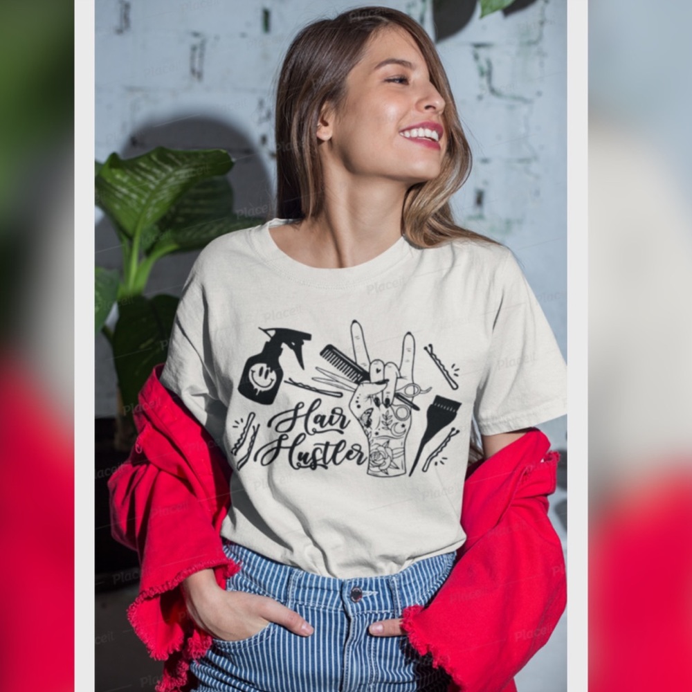 Handmade "Hairstylist" shirt